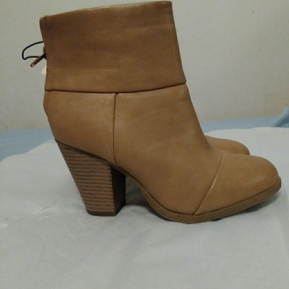 Tan Booties